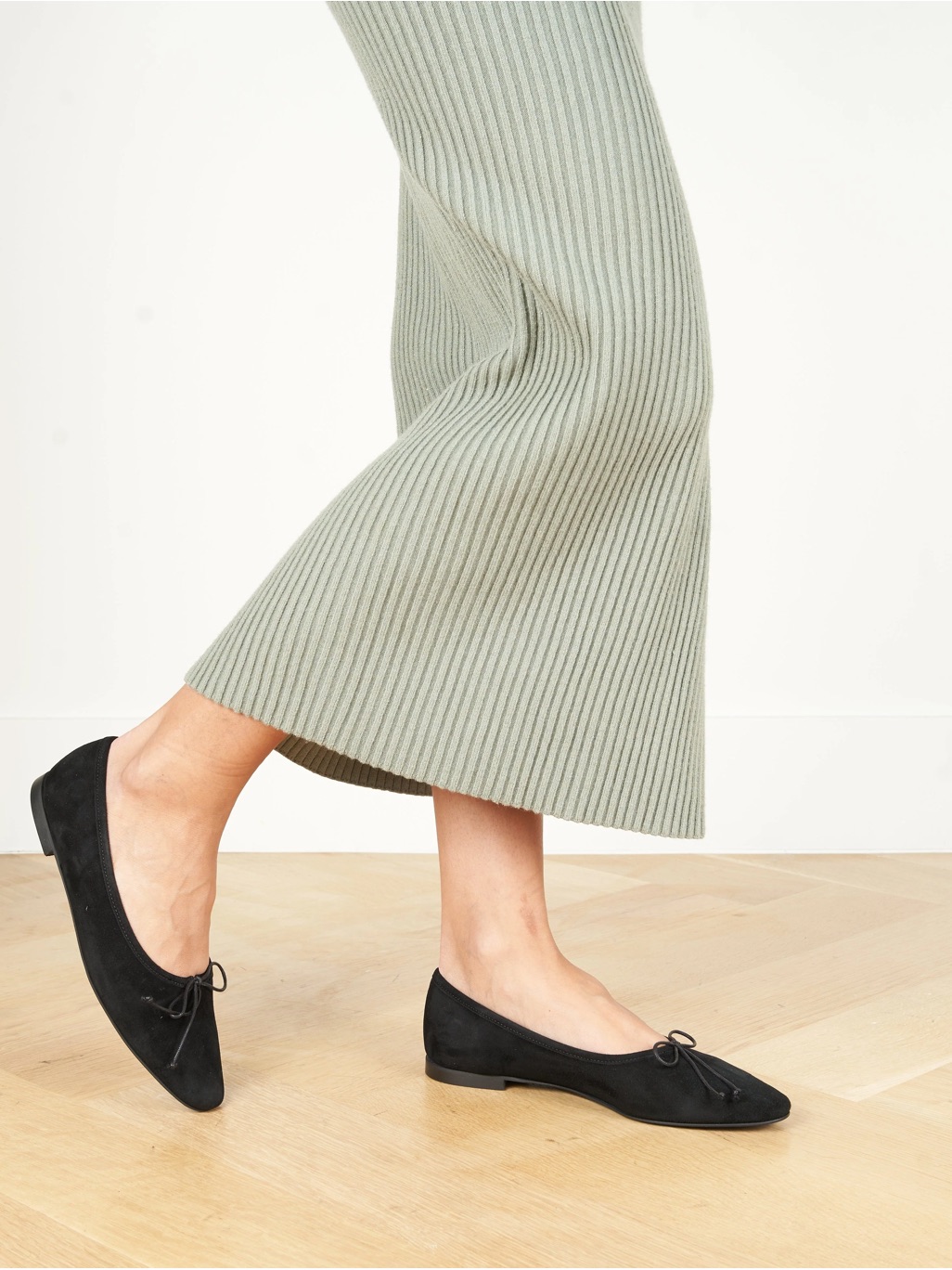 A. Soliani Como Black Suede Ballet Flats - Nwt — image 7 of 7